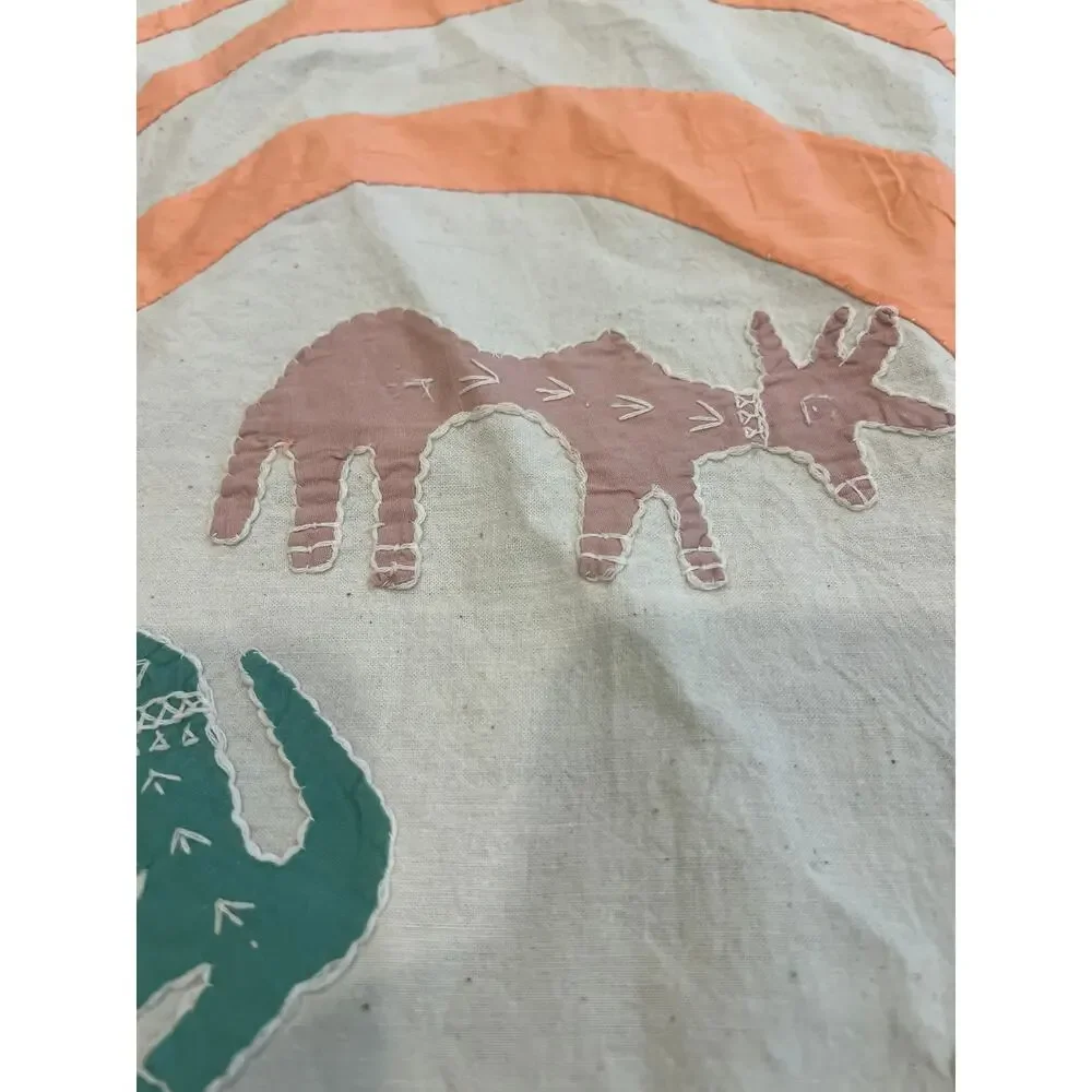 Curiosity egyptian folk art tapestry Tree of Life 3X2.5